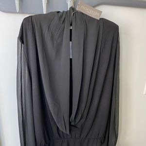 Black Bodysuit Blouse